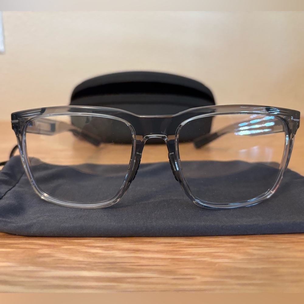 Roka Barton 2.0 XL frames in Crystal grey